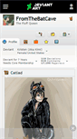 Mobile Screenshot of fromthebatcave.deviantart.com