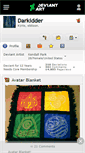 Mobile Screenshot of darkidder.deviantart.com