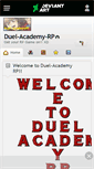 Mobile Screenshot of duel-academy-rp.deviantart.com