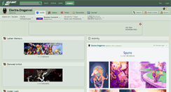 Desktop Screenshot of electra-draganvel.deviantart.com