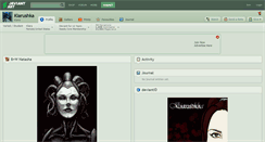 Desktop Screenshot of kiarushka.deviantart.com