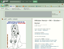 Tablet Screenshot of mdkh.deviantart.com