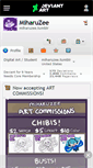 Mobile Screenshot of miharuzee.deviantart.com