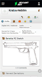 Mobile Screenshot of kratos-neblim.deviantart.com
