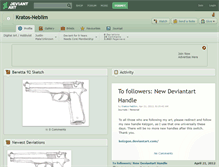 Tablet Screenshot of kratos-neblim.deviantart.com
