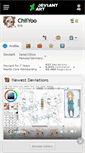 Mobile Screenshot of chiiyoo.deviantart.com