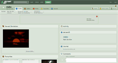 Desktop Screenshot of meko.deviantart.com