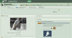 Desktop Screenshot of littleporkchop.deviantart.com