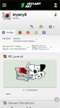 Mobile Screenshot of leyany8.deviantart.com