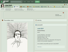 Tablet Screenshot of cuba1869.deviantart.com