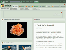 Tablet Screenshot of paulscha.deviantart.com
