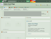 Tablet Screenshot of hidden-cloud-village.deviantart.com