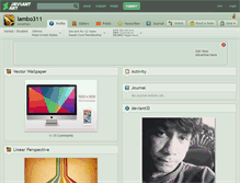 Tablet Screenshot of lambo311.deviantart.com