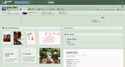 Desktop Screenshot of gotie13fan.deviantart.com