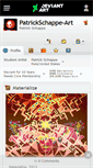 Mobile Screenshot of patrickschappe-art.deviantart.com