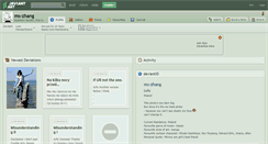 Desktop Screenshot of ms-zhang.deviantart.com