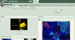 Desktop Screenshot of monkeysjump.deviantart.com