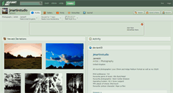Desktop Screenshot of jmartinstudio.deviantart.com