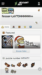 Mobile Screenshot of fessser-laytonnnnnn.deviantart.com