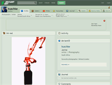 Tablet Screenshot of kuschke.deviantart.com