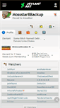 Mobile Screenshot of mossstar8backup.deviantart.com