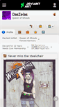 Mobile Screenshot of daszelas.deviantart.com