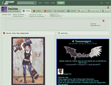 Tablet Screenshot of daszelas.deviantart.com