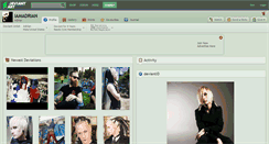 Desktop Screenshot of iamadrian.deviantart.com