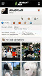 Mobile Screenshot of iamadrian.deviantart.com