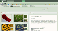 Desktop Screenshot of lia-jax.deviantart.com
