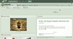 Desktop Screenshot of coldenergie.deviantart.com