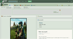 Desktop Screenshot of kamza.deviantart.com