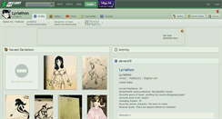 Desktop Screenshot of lyviathon.deviantart.com