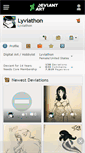 Mobile Screenshot of lyviathon.deviantart.com