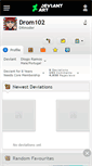 Mobile Screenshot of drom102.deviantart.com