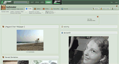 Desktop Screenshot of buttonater.deviantart.com