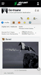 Mobile Screenshot of go-insane.deviantart.com