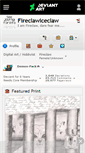 Mobile Screenshot of fireclawiceclaw.deviantart.com
