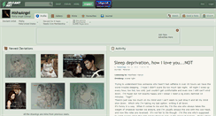 Desktop Screenshot of mishaangel.deviantart.com