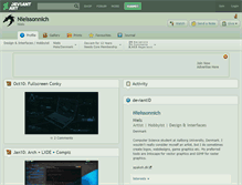 Tablet Screenshot of nielssonnich.deviantart.com