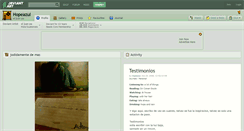 Desktop Screenshot of hopeazul.deviantart.com