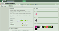 Desktop Screenshot of creative-inspiration.deviantart.com
