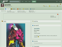 Tablet Screenshot of danheffer.deviantart.com