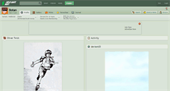 Desktop Screenshot of botan.deviantart.com