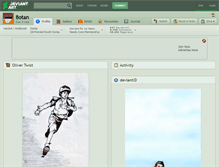 Tablet Screenshot of botan.deviantart.com