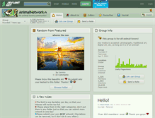 Tablet Screenshot of animalnetwork.deviantart.com