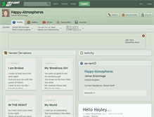 Tablet Screenshot of happy-atmospheres.deviantart.com