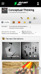 Mobile Screenshot of conceptual-thinking.deviantart.com