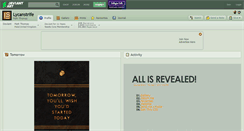 Desktop Screenshot of lycanstrife.deviantart.com