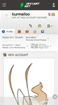 Mobile Screenshot of burmalloo.deviantart.com